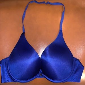 Victoria Secret Blue Halter Bra